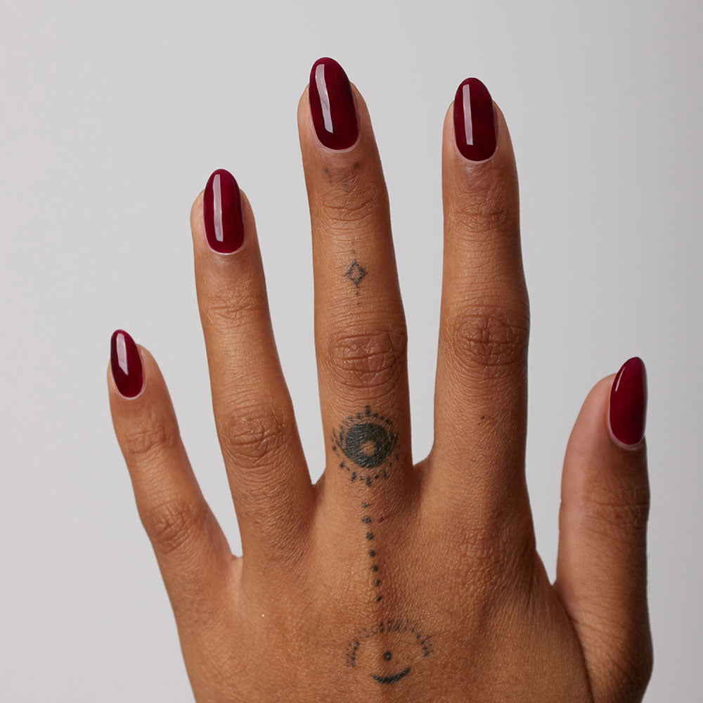 Gelous Rendezvous gel nail polish - photographed in New Zealand on model