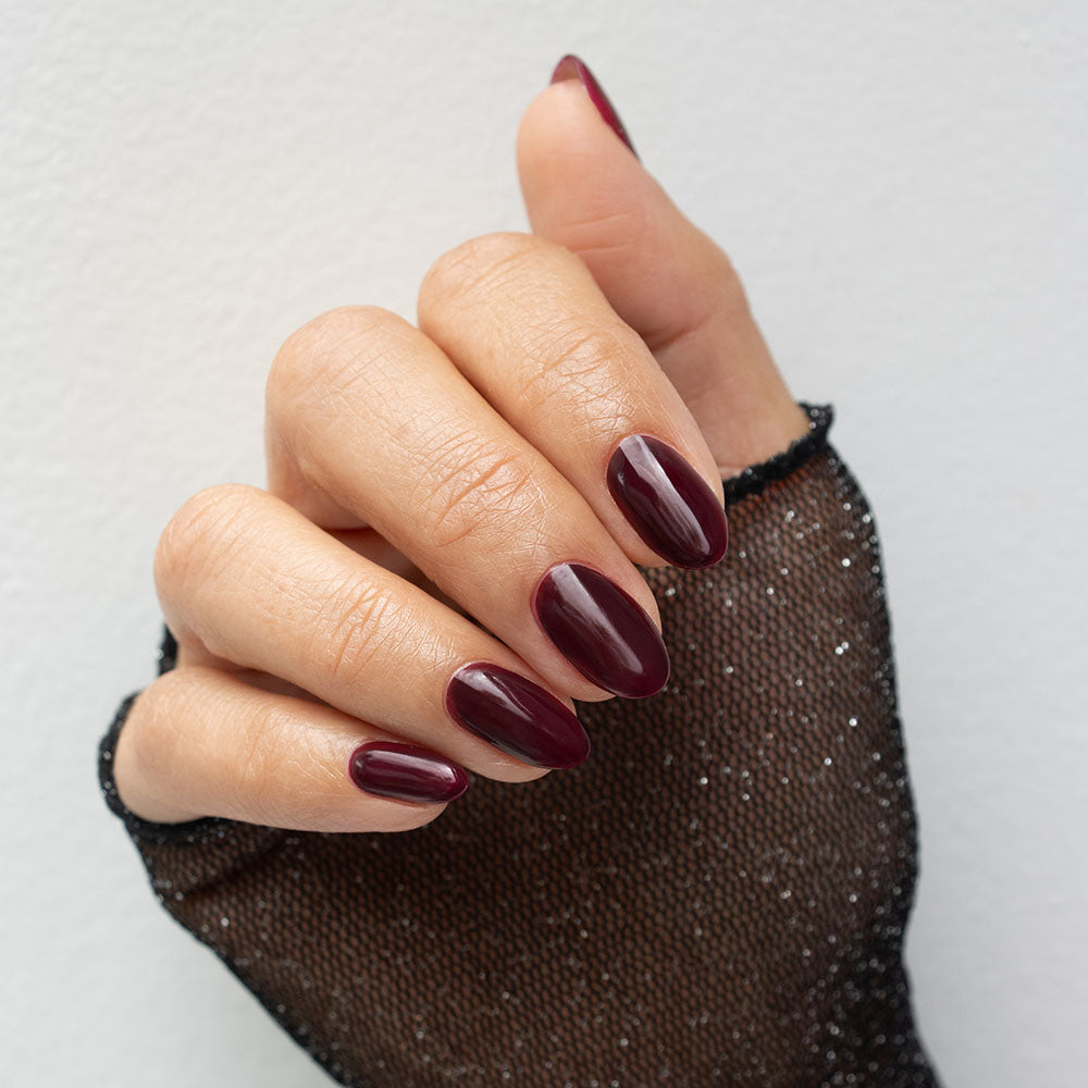 Gelous Rendezvous gel nail polish - photographed in New Zealand on model