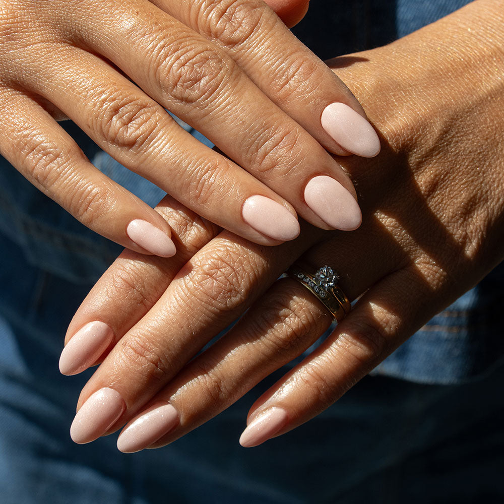 Gelous Sugar and Spice gel nail polish - photographed in New Zealand on model