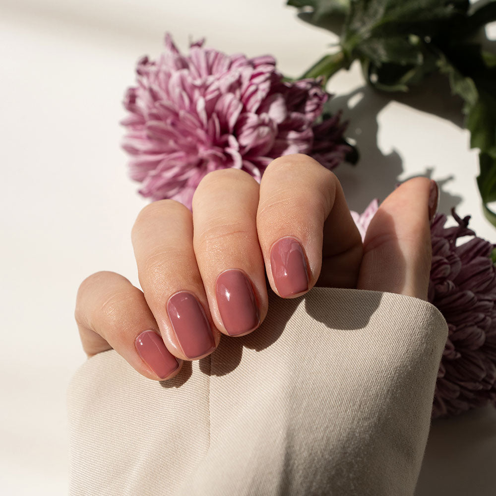 Gelous Serenade gel nail polish swatch - photographed in New Zealand