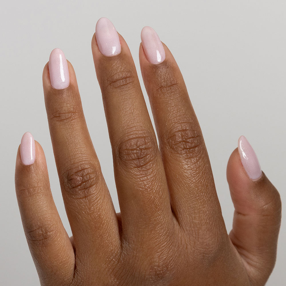 Gelous Sugar Cookie gel nail polish - photographed in New Zealand on model