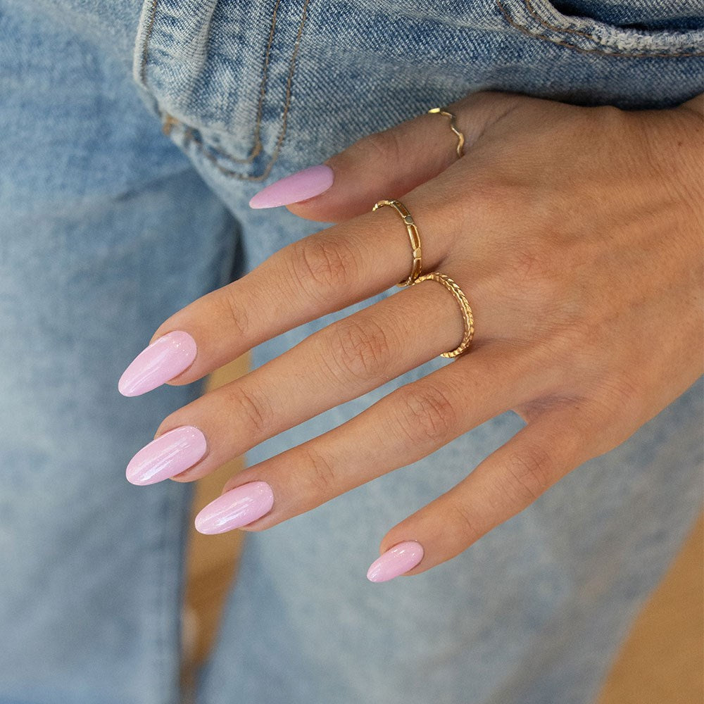 Gelous Sugar Plum gel nail polish - photographed in New Zealand on model