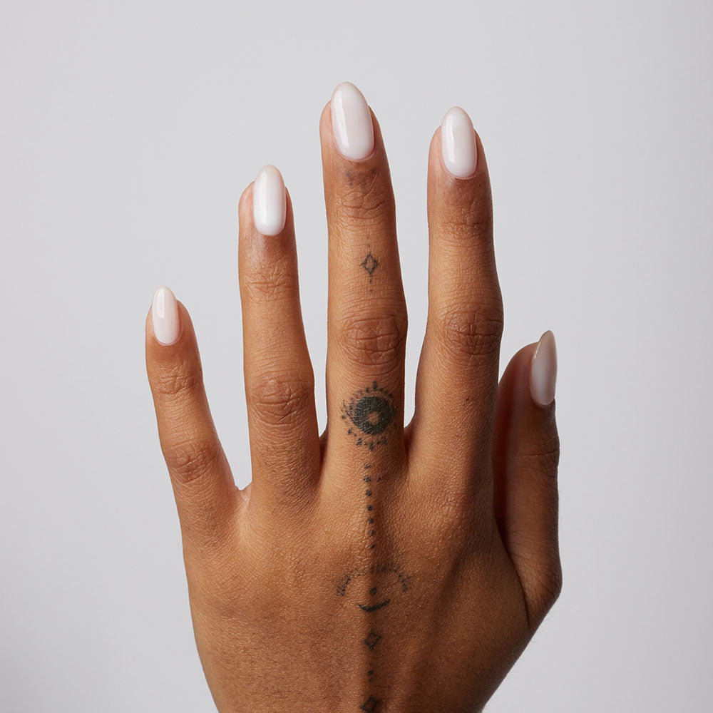 Gelous Swan Lake gel nail polish - photographed in New Zealand on model