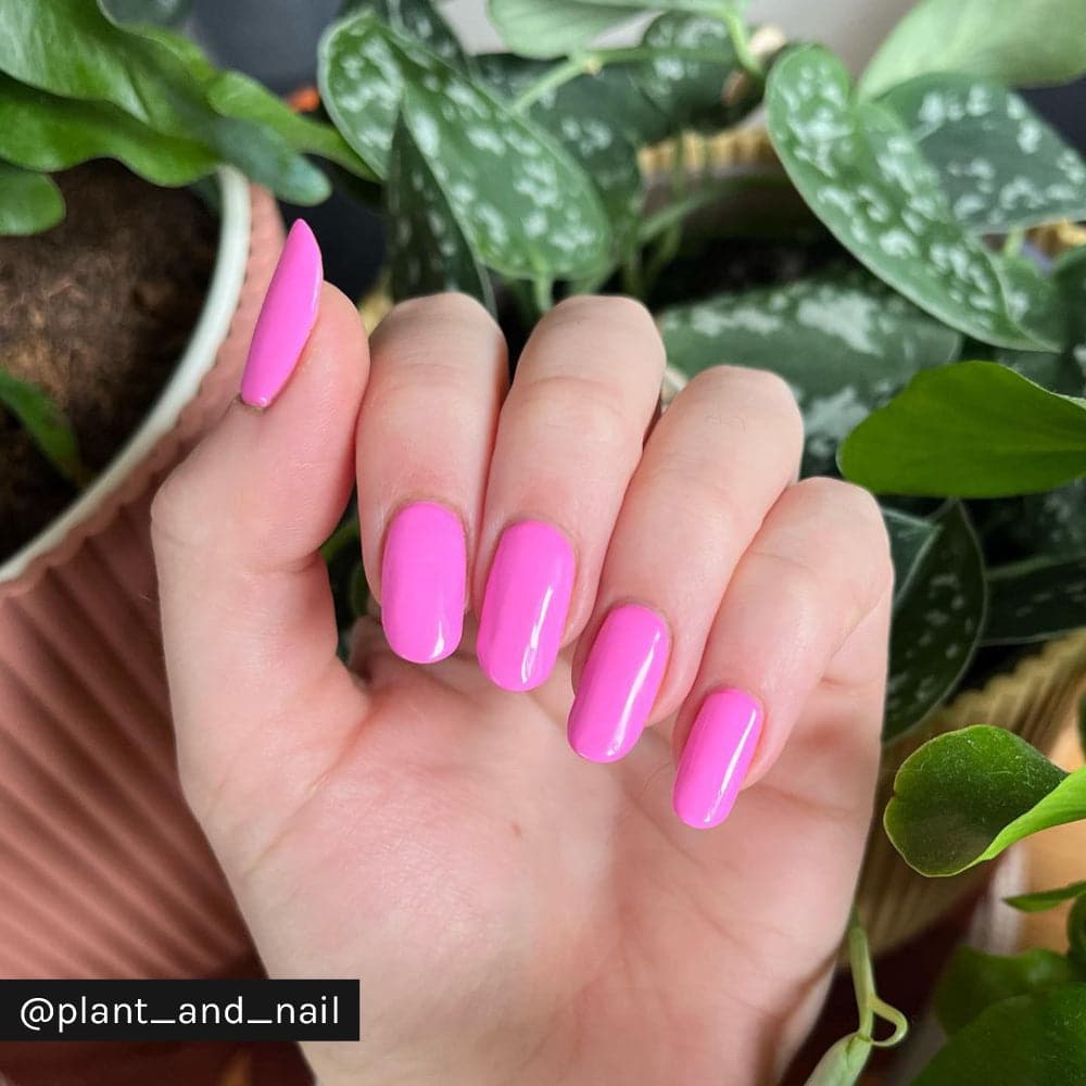 Gelous Tickled Pink gel nail polish - Instagram Photo