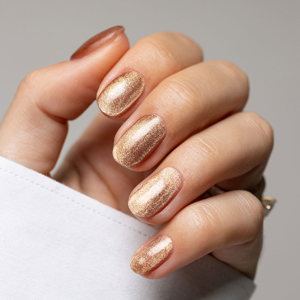Gelous Velvet Allure gel nail polish - photographed in New Zealand on model