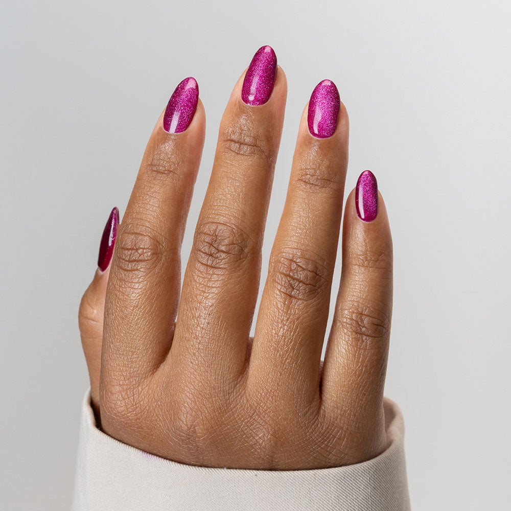 Gelous Velvet Elixir gel nail polish - photographed in New Zealand on model