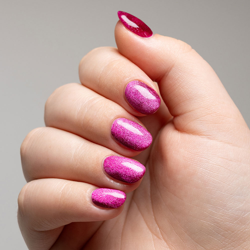 Gelous Velvet Elixir gel nail polish - photographed in New Zealand on model