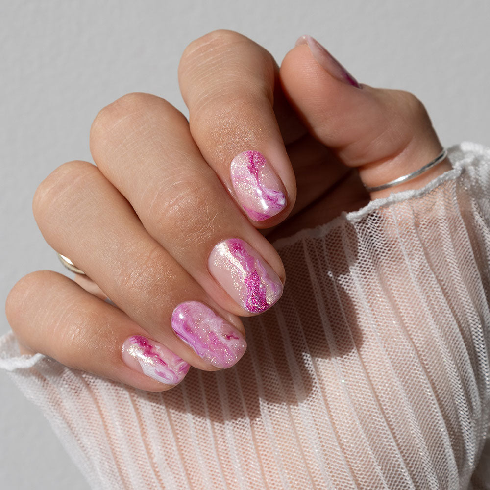 Gelous Velvet Elixir gel nail polish - photographed in New Zealand on model