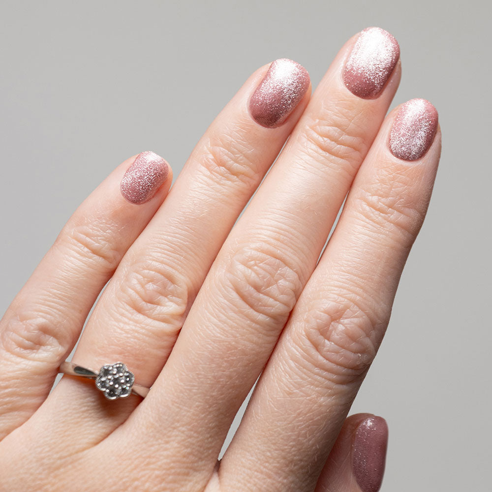 Gelous Velvet Sugar gel nail polish - photographed in New Zealand on model