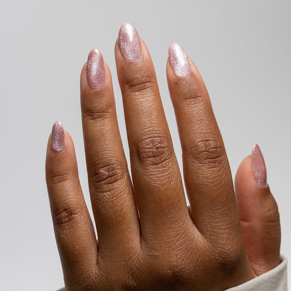 Gelous Velvet Sugar gel nail polish - photographed in New Zealand on model