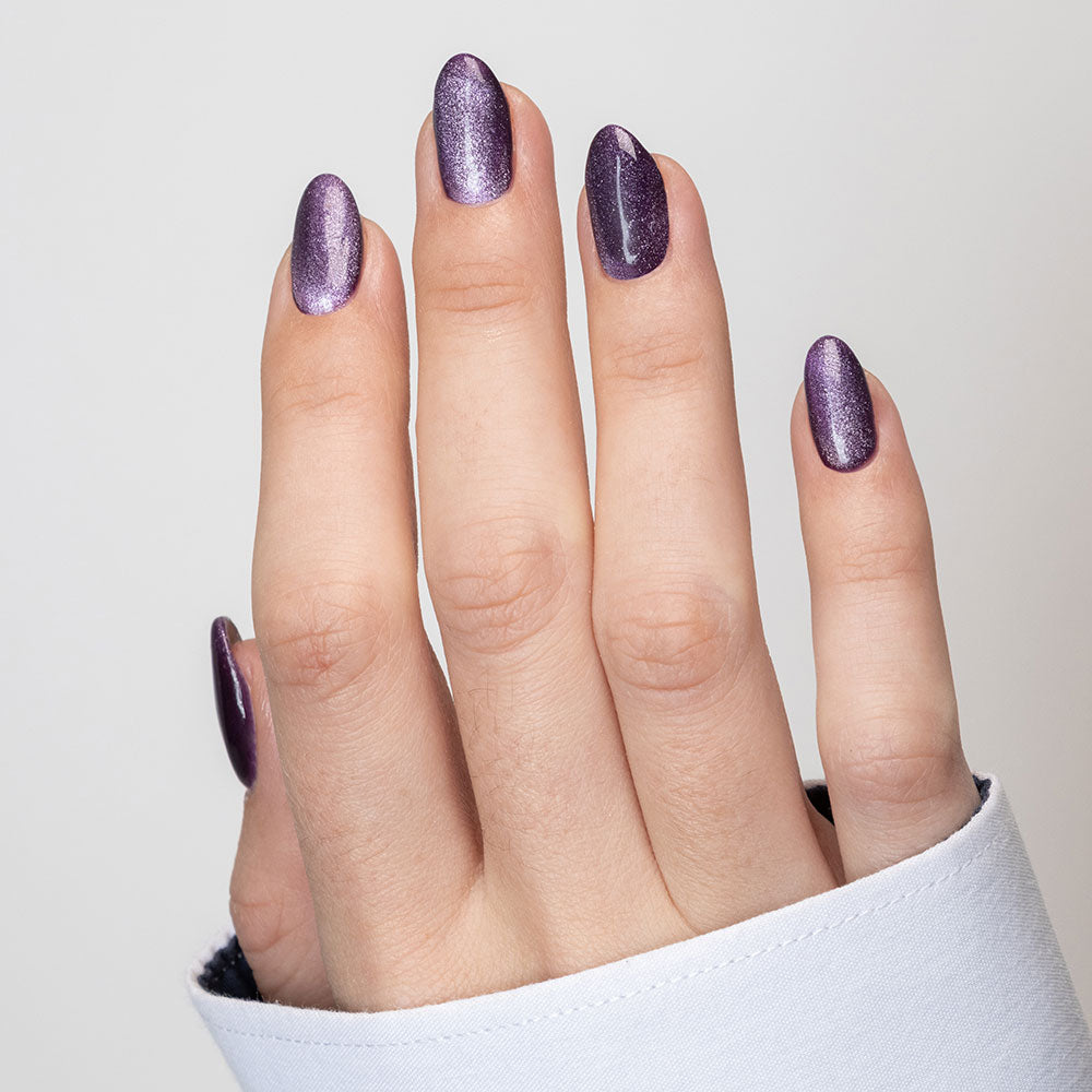 Gelous Velvet Spell gel nail polish - photographed in New Zealand on model