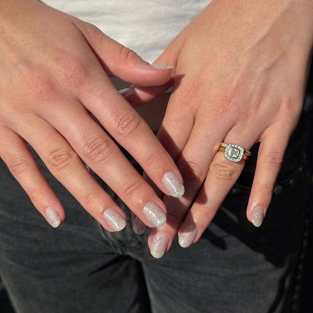 Gelous Winter Wonderland gel nail polish - photographed in New Zealand on model