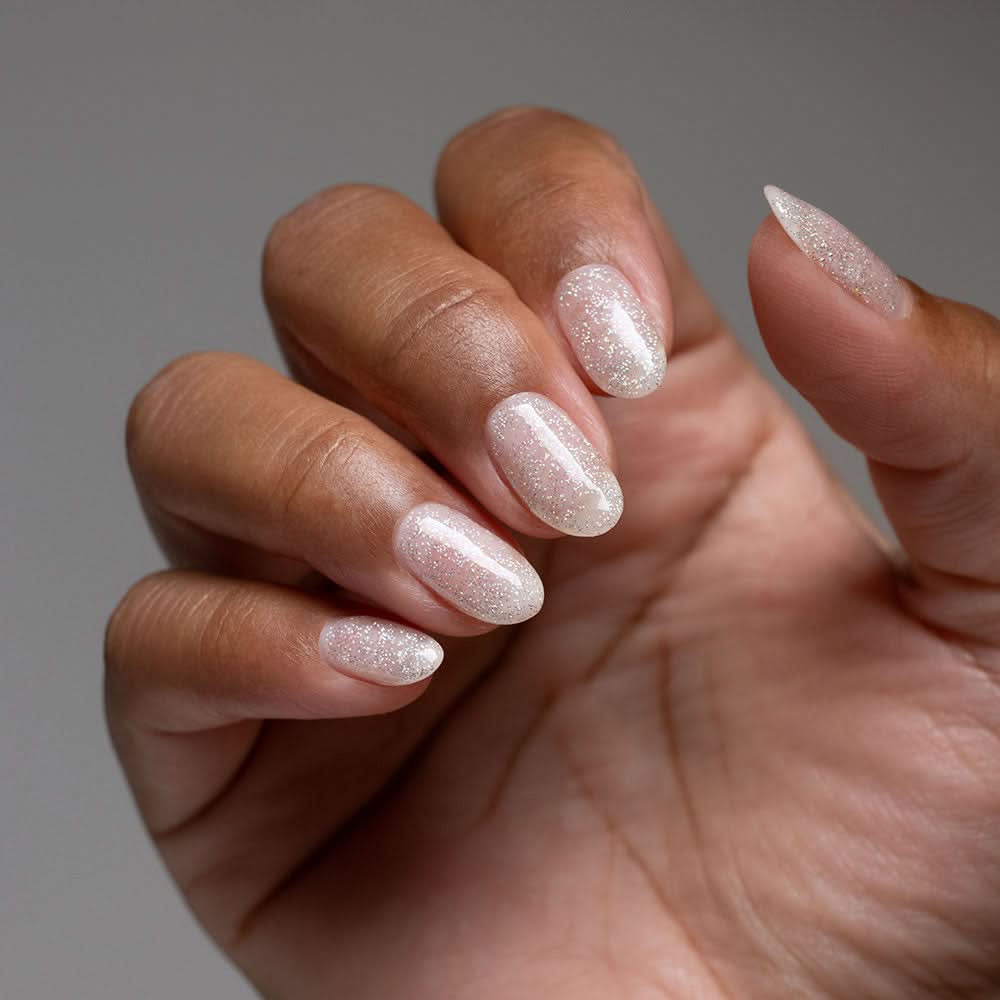 Gelous Winter Wonderland gel nail polish - photographed in New Zealand on model