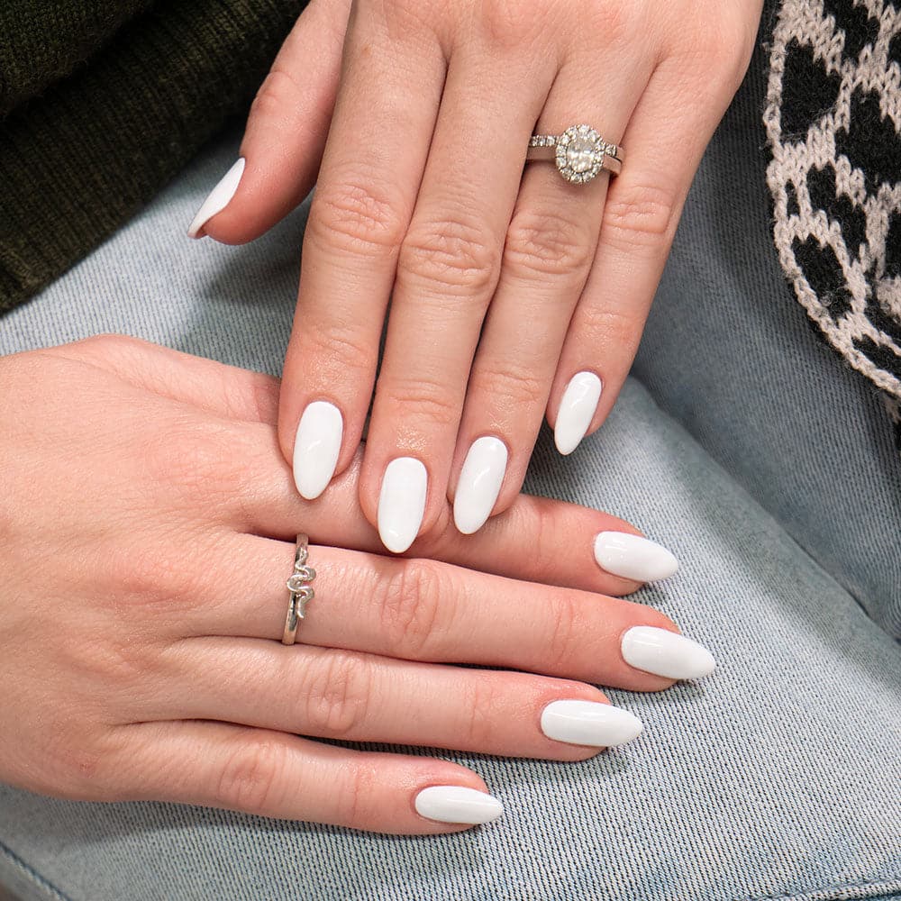 Gelous Whiteout gel nail polish - photographed in New Zealand
