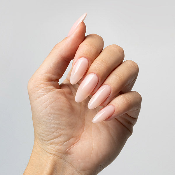 Long Almond Nail Tips - photographed in New Zealand on model