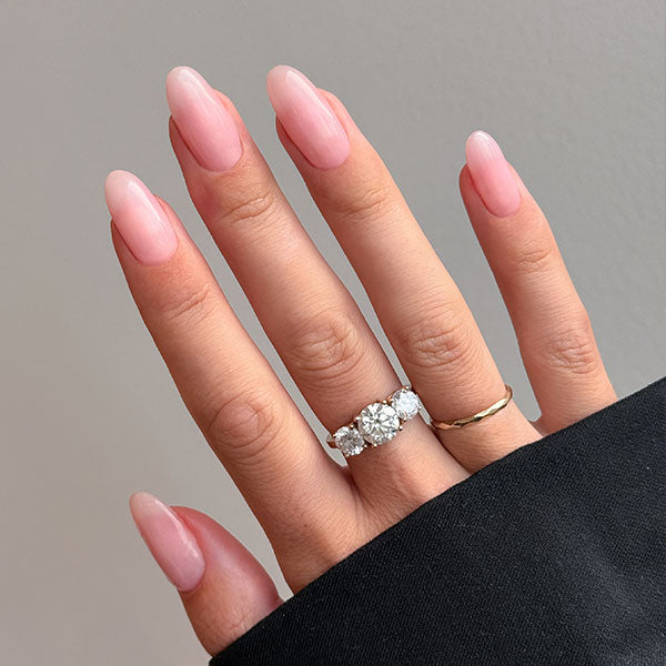 Peony Gel Nail Polish - photographed in New Zealand on model