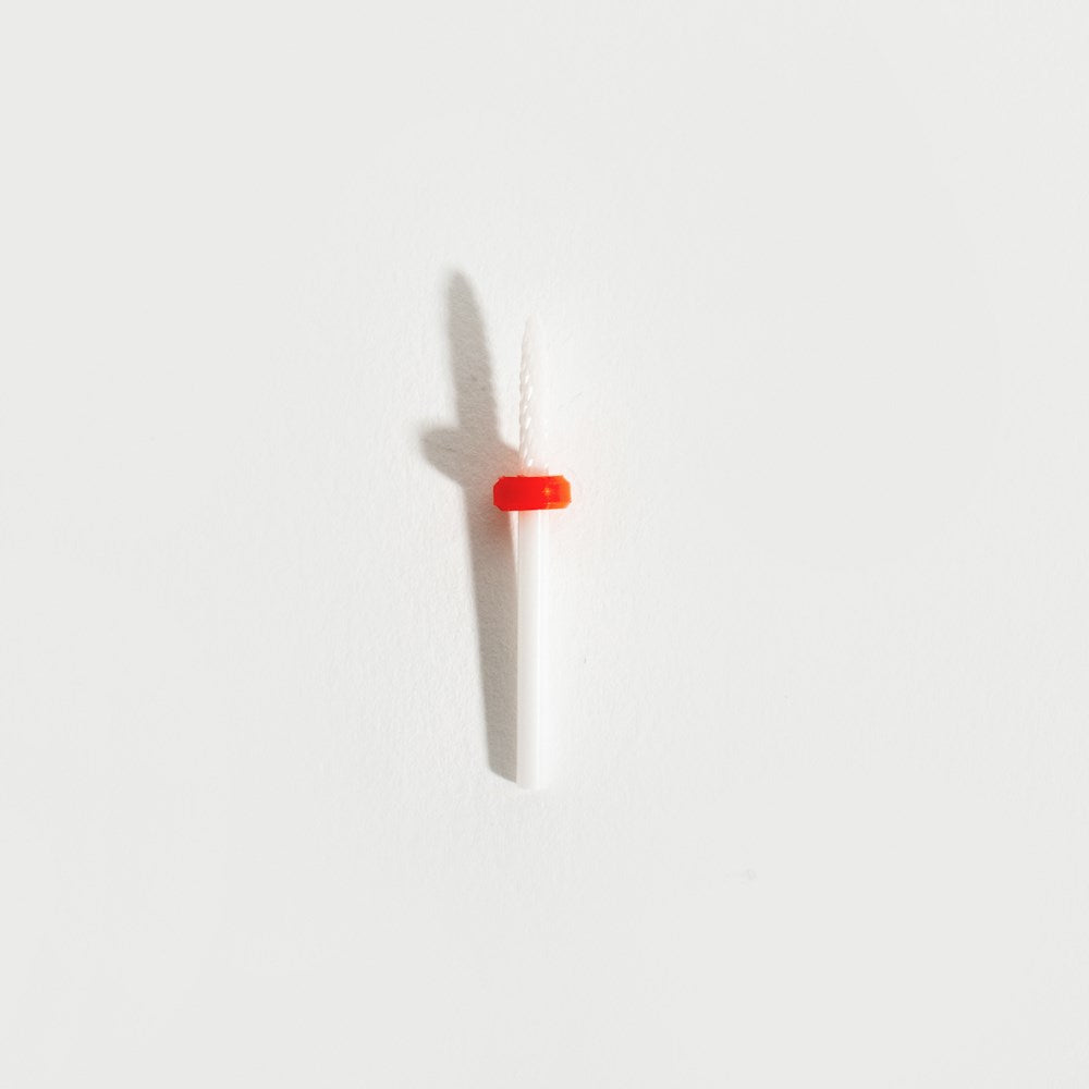 Gel Nail Polish Cuticle Ceramic Drill Bit (Fine) product photo - photographed in New Zealand