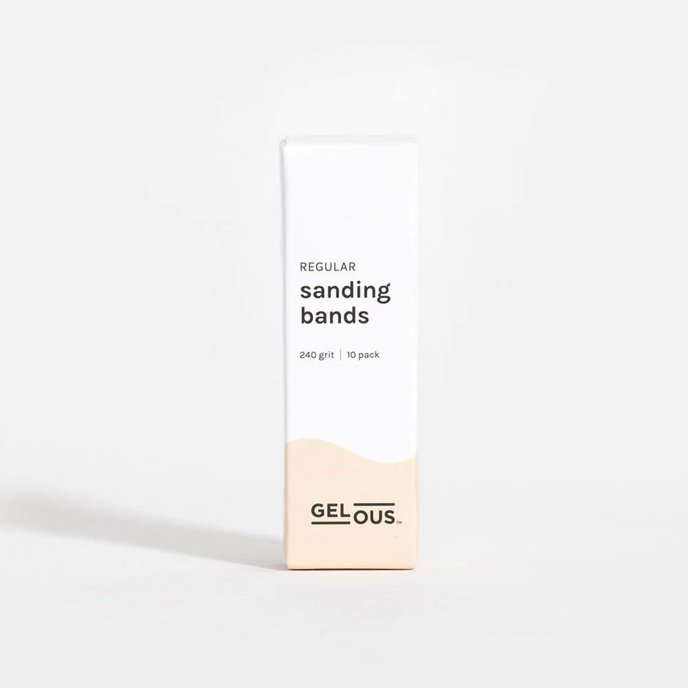 Gel Nail Polish Sanding Band (240 Grit) 10 Pack product photo - photographed in New Zealand