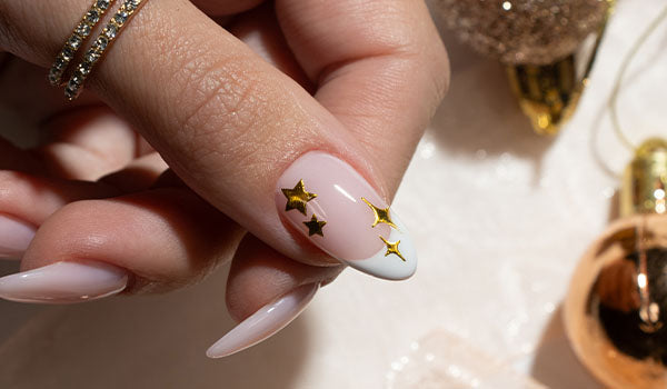 How to apply Nail Art Stickers - photographed on model in New Zealand