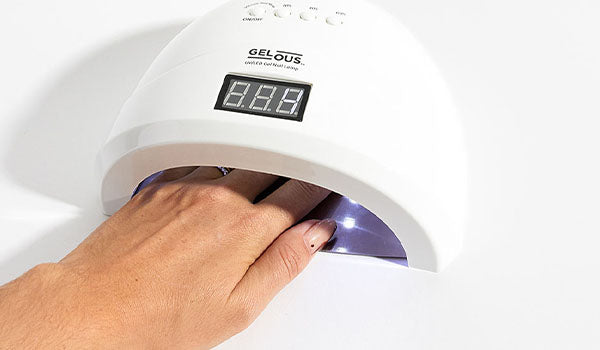 Gelous UV/LED Gel Nail Lamp - photographed in New Zealand