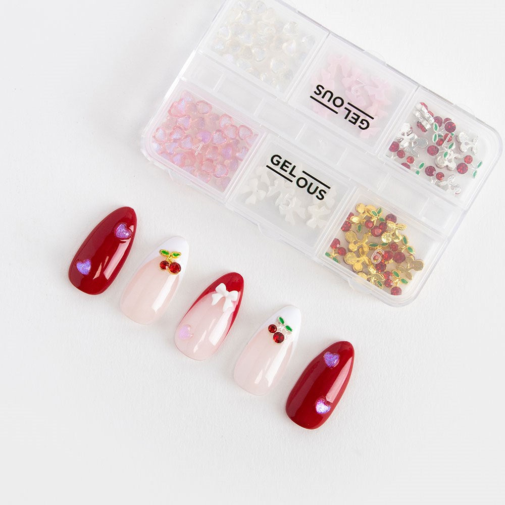 Gelous Sweetheart Charms Nail Art Set product photo - photographed in New Zealand