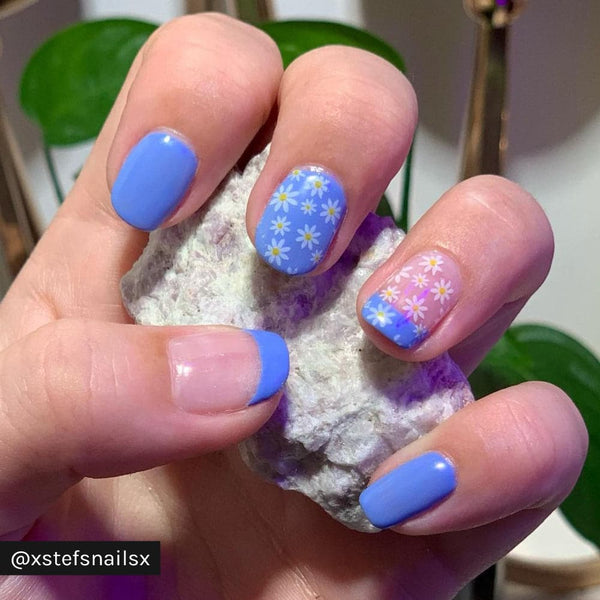 Daisy Chain Nail Art Foils Gelous New Zealand