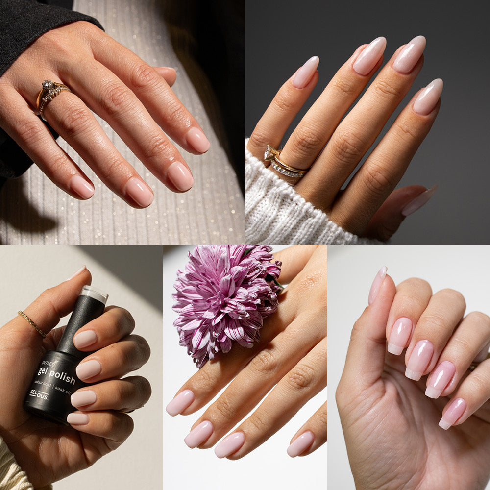 Gelous gel nail polish Barely There Polish Pack - photographed in New Zealand