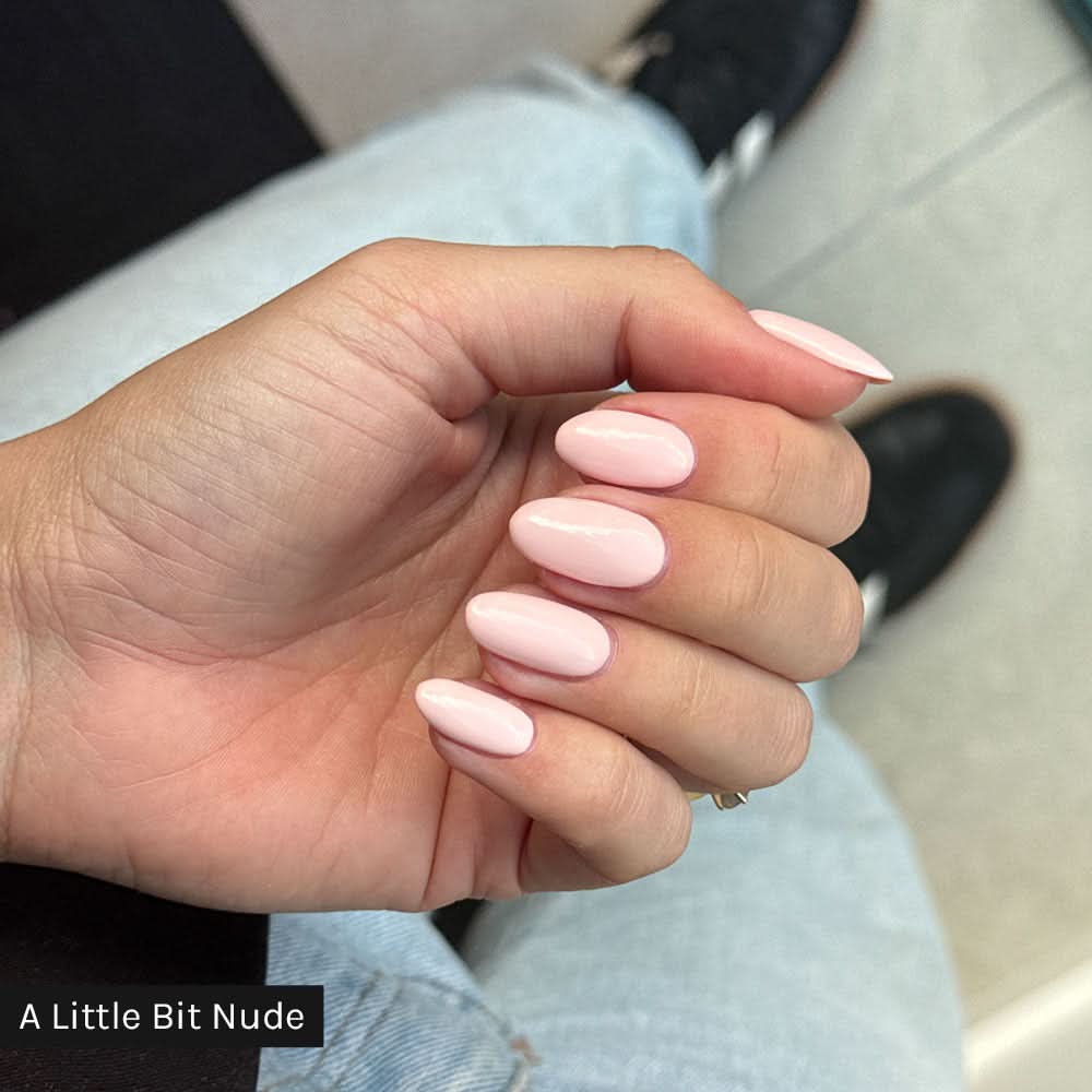 Gelous gel nail polish A Little Bit Nude Starter Kit with Red Sass - photographed in New Zealand