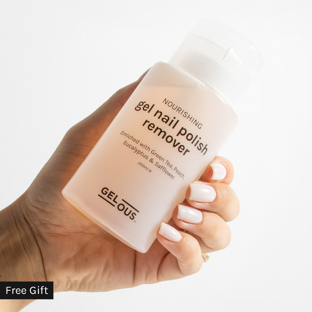 Gelous Starter Gel Manicure Kit Flat Lay - Photographed in New Zealand