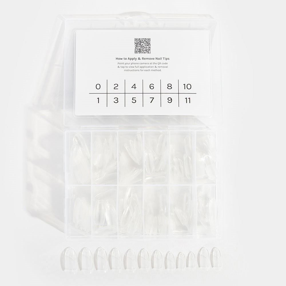 Gelous Long Round Nail Tips product photo - photographed in New Zealand