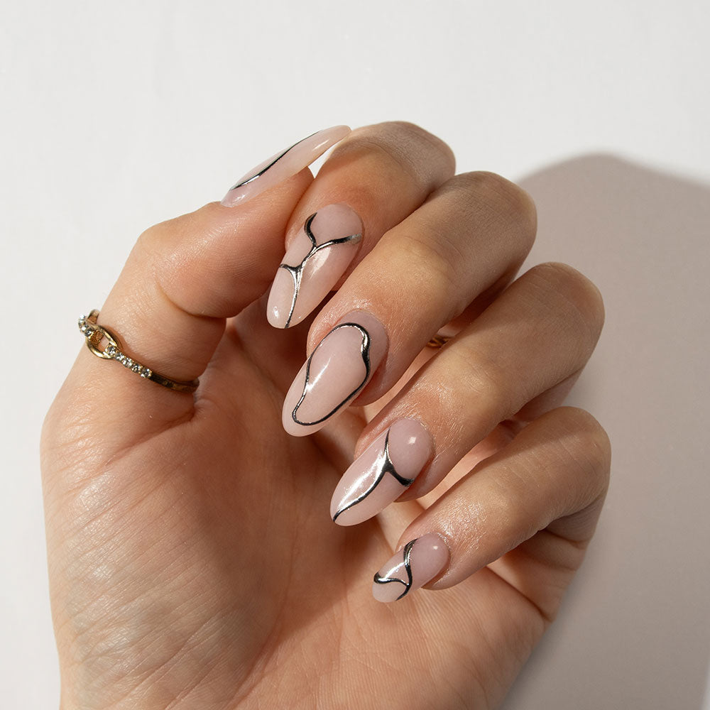 Gelous Matte Top Coat gel nail polish on model - photographed in New Zealand