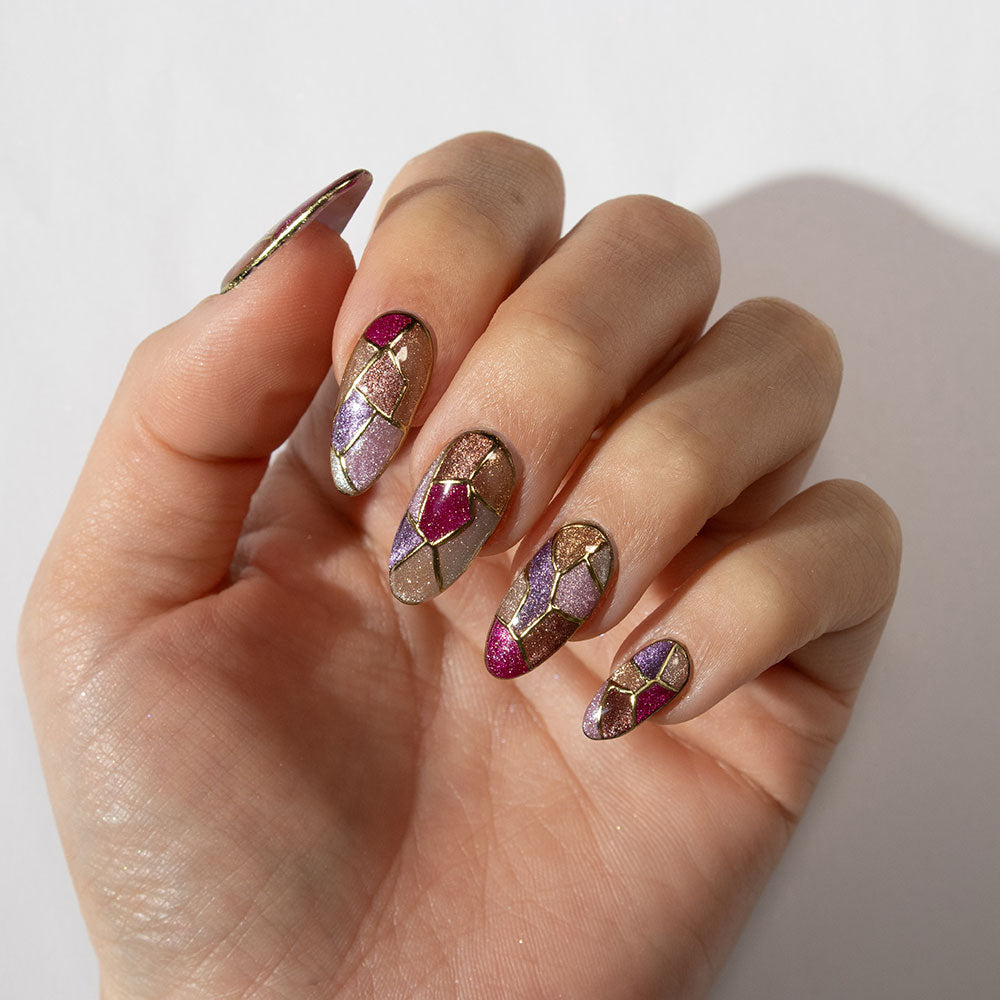 Gelous Matte Top Coat gel nail polish on model - photographed in New Zealand