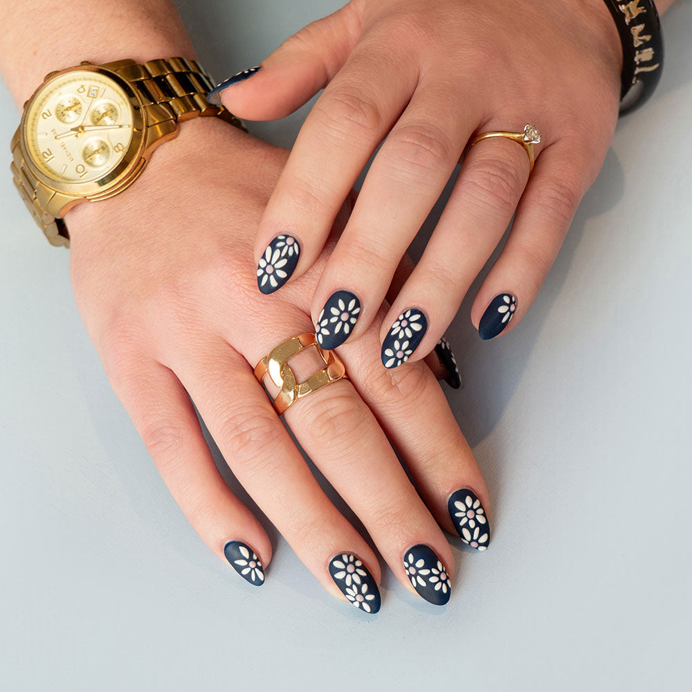 Gelous Matte Top Coat gel nail polish on model - photographed in New Zealand