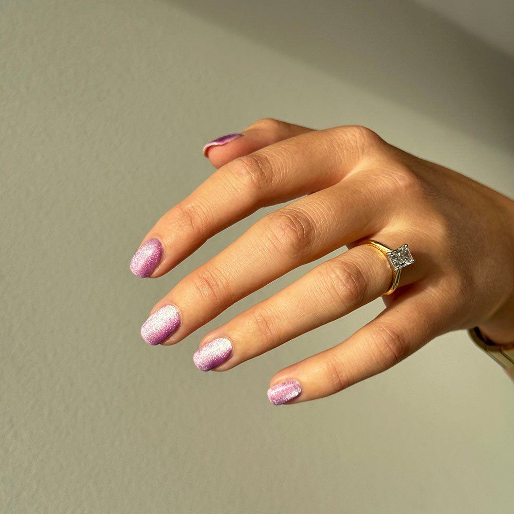 Gelous Velvet Dream gel nail polish - photographed in New Zealand on model