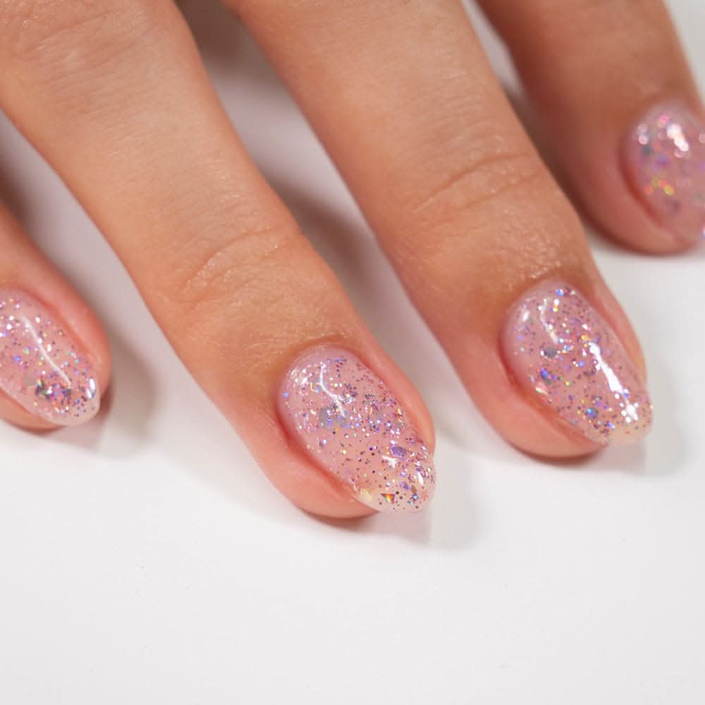 Gelous Far Far Away gel nail polish - photographed in New Zealand on model