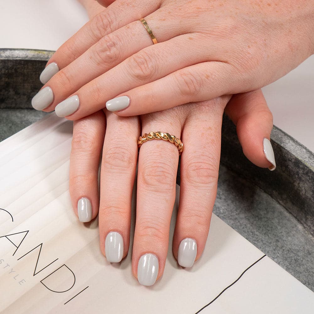 Gelous Skipping Stones gel nail polish - photographed in New Zealand on model