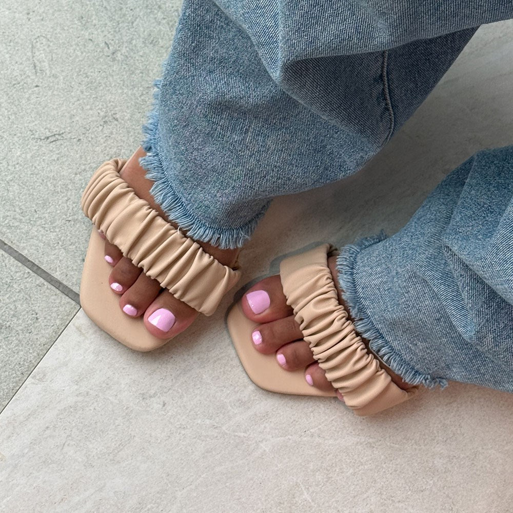 Gelous Pastel Pink 3-in-1 pedicure polish - photographed in New Zealand on model