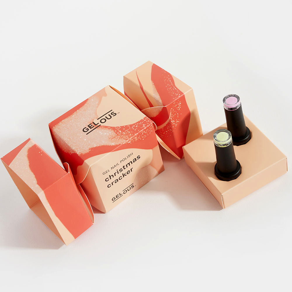 Gelous gel nail polish Christmas Cracker: Vacation Gel Polish Duo - photographed in New Zealand