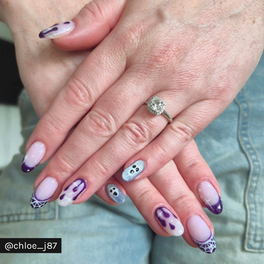 Gelous Just White gel nail polish - Instagram Photo