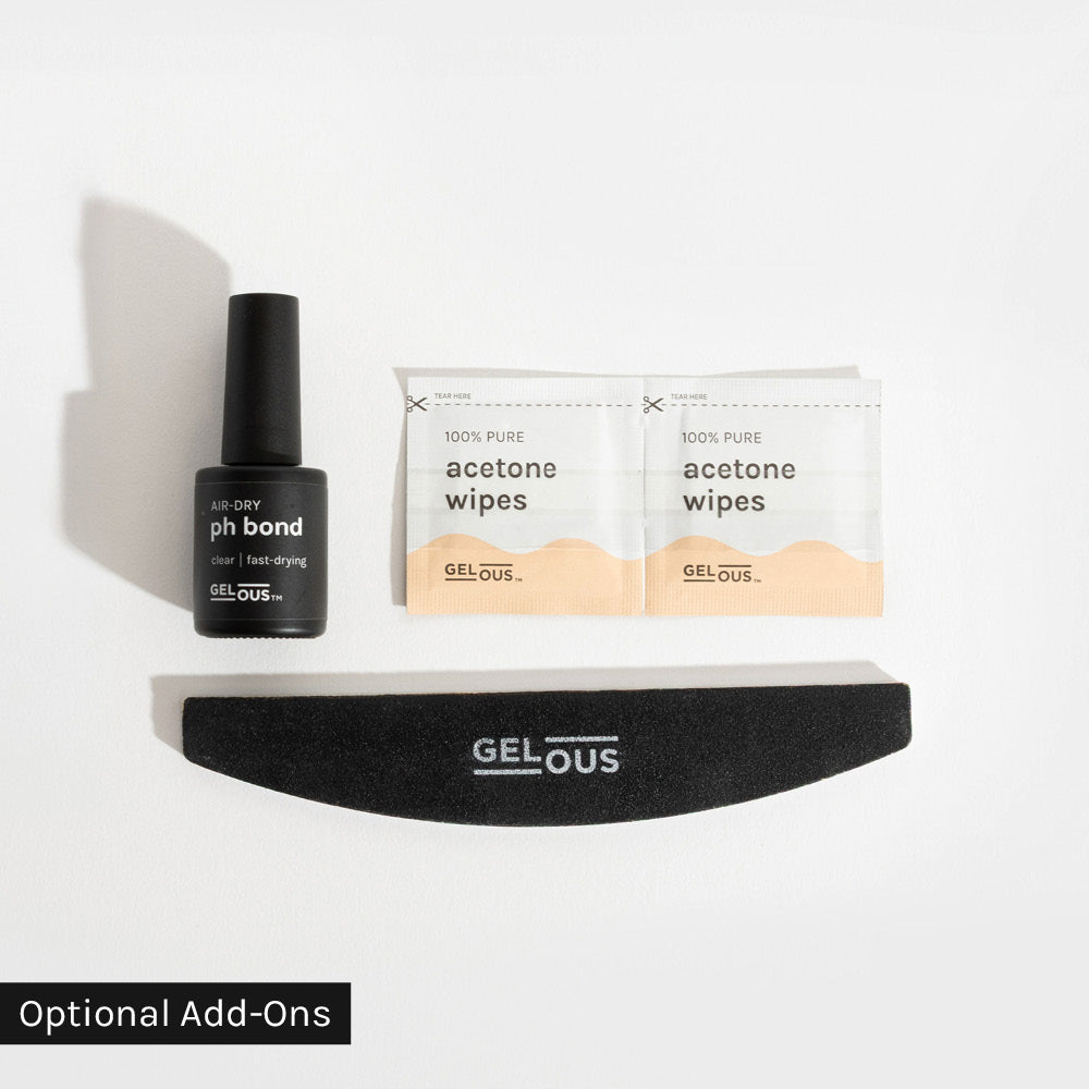 Customisable DIY Press-On Kit with various Nail Tips, Magnetic Nail Tip Stand, and Sticky Tabs for adhering - photographed in New Zealand