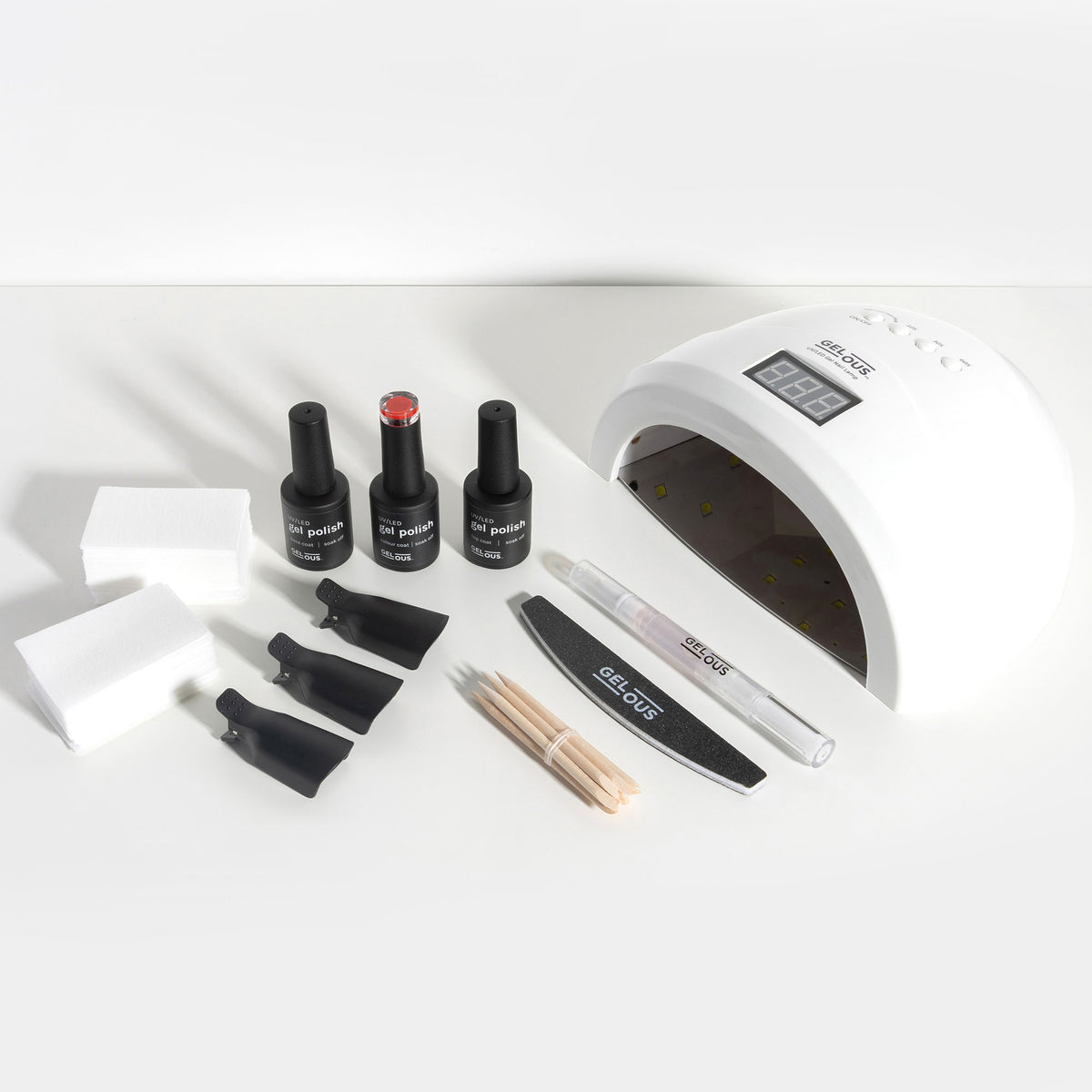 Gelous HEMA & TPO-Free Starter Gel Manicure Kit - Photographed in New Zealand