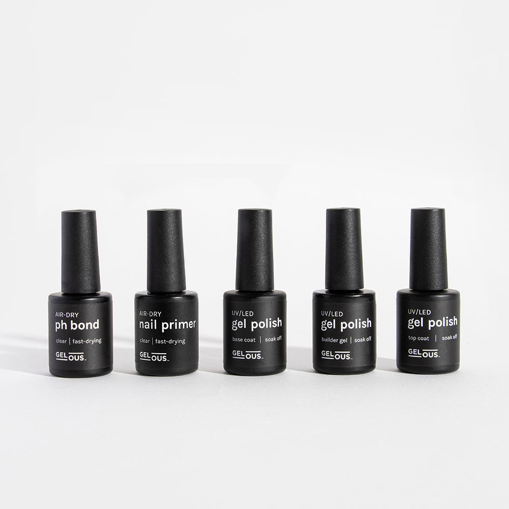 Gelous gel nail polish Essentials Polish Pack - photographed in New Zealand