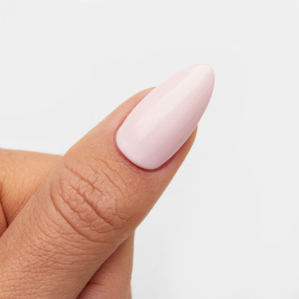 Gelous A Little Bit Nude HEMA & TPO-Free gel nail polish swatch - photographed in New Zealand