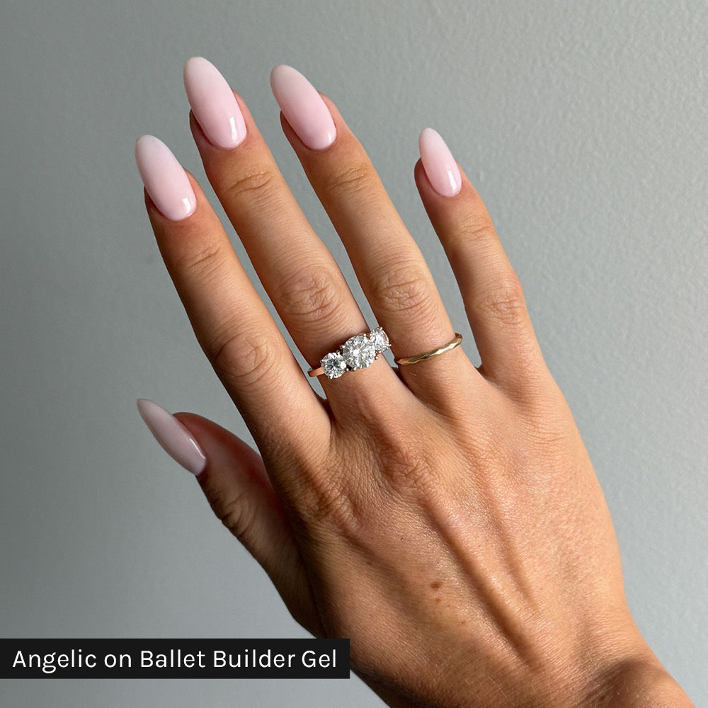 Gelous Angelic gel nail polish - photographed in New Zealand on model