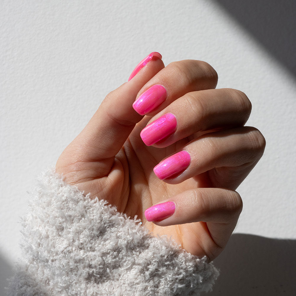 Gelous Attention Seeker gel nail polish swatch - photographed in New Zealand