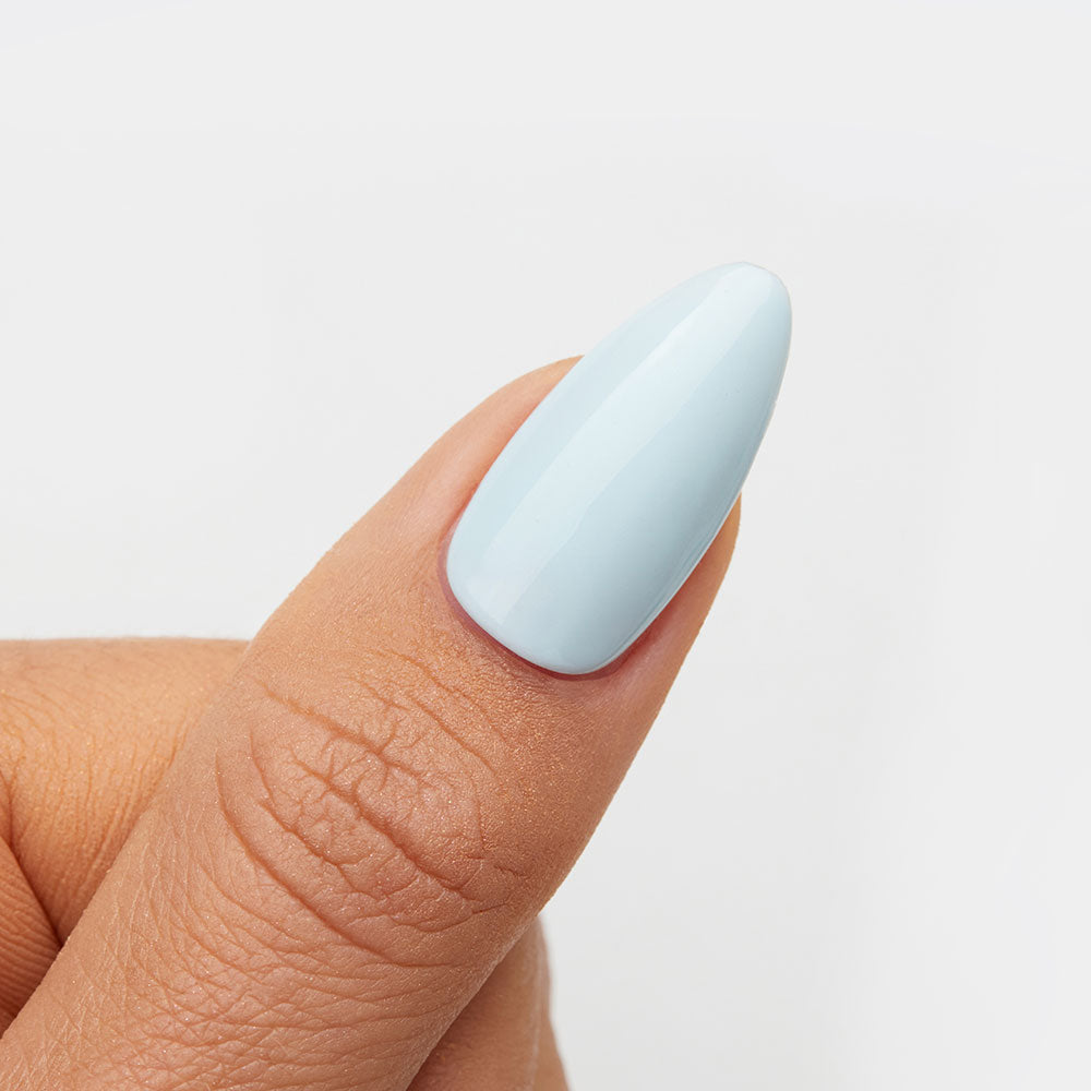 Gelous Baby Blues gel nail polish swatch - photographed in New Zealand