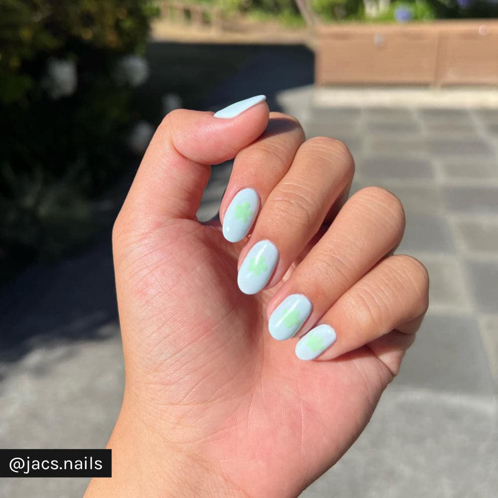 Gelous Baby Blues gel nail polish - Instagram Photo