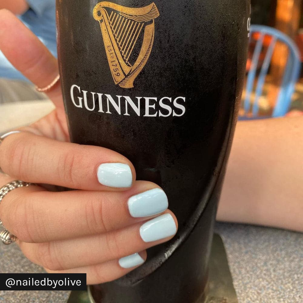 Gelous Baby Blues gel nail polish - Instagram Photo