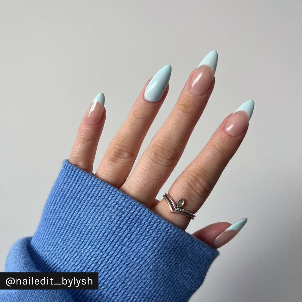 Gelous Baby Blues gel nail polish - Instagram Photo