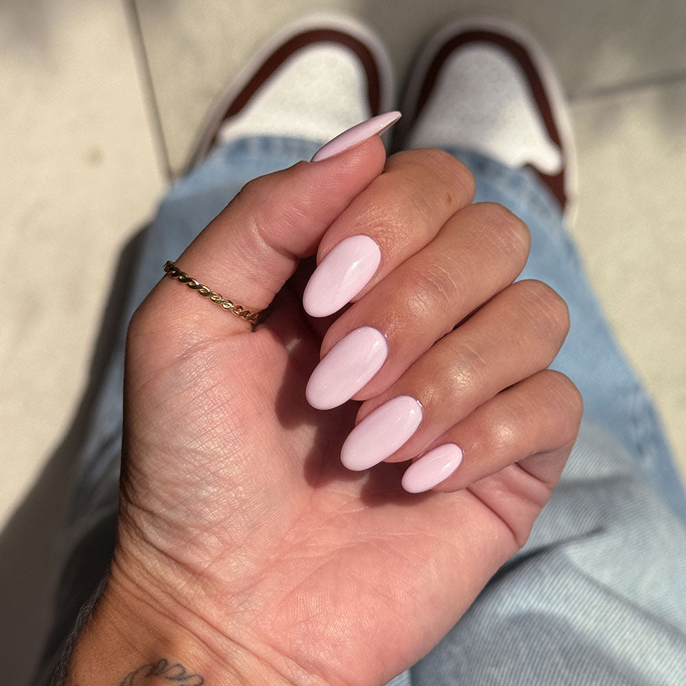 Gelous Birthday Cake gel nail polish swatch - photographed in New Zealand